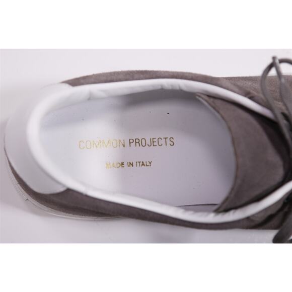Common Projects Gray Suede Low Top Sneakers 46 - US 13 - Picture 10 of 11